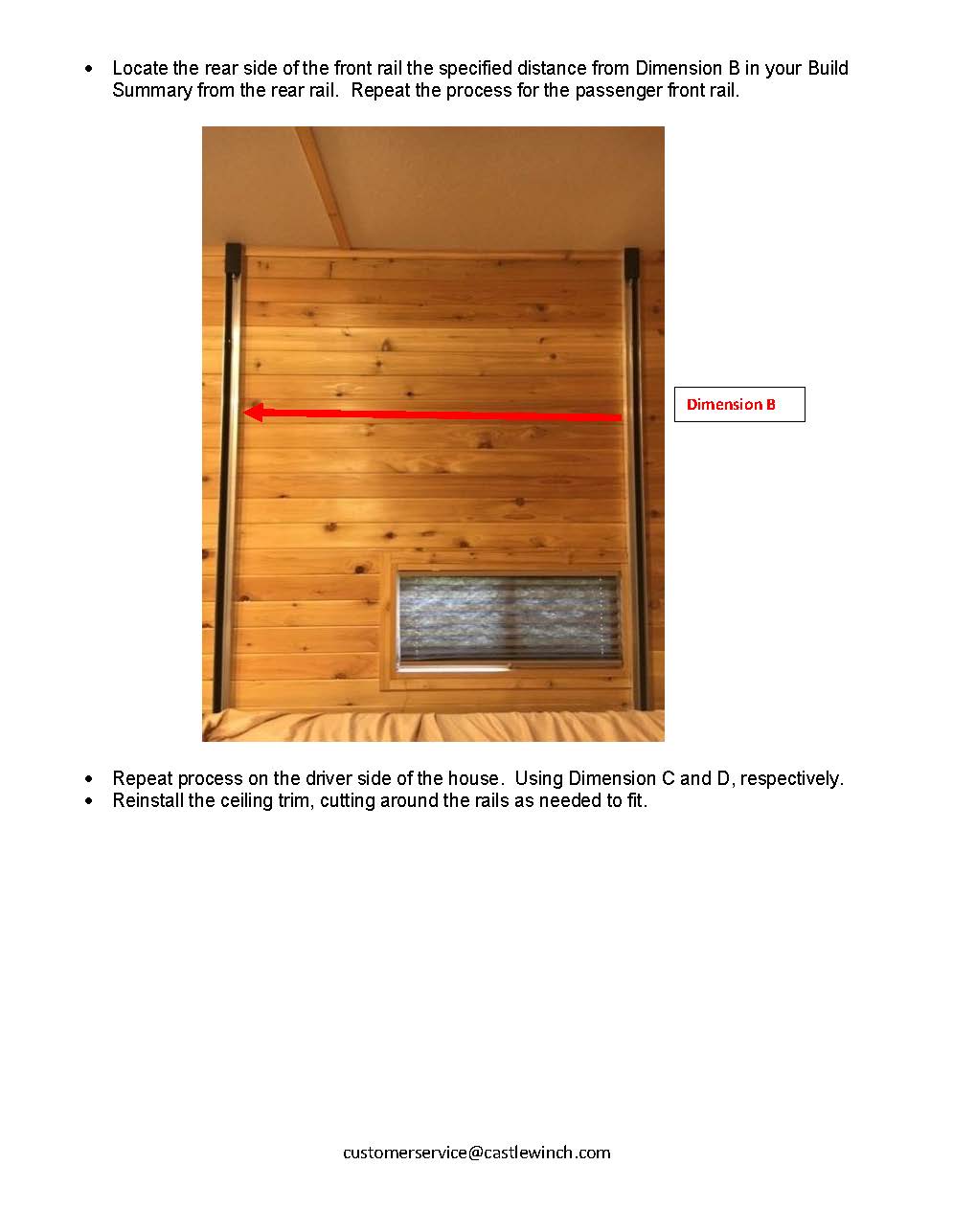 Electric Bed Lift Installation Manual - Example_Page_4 - Castle Winch, LLC