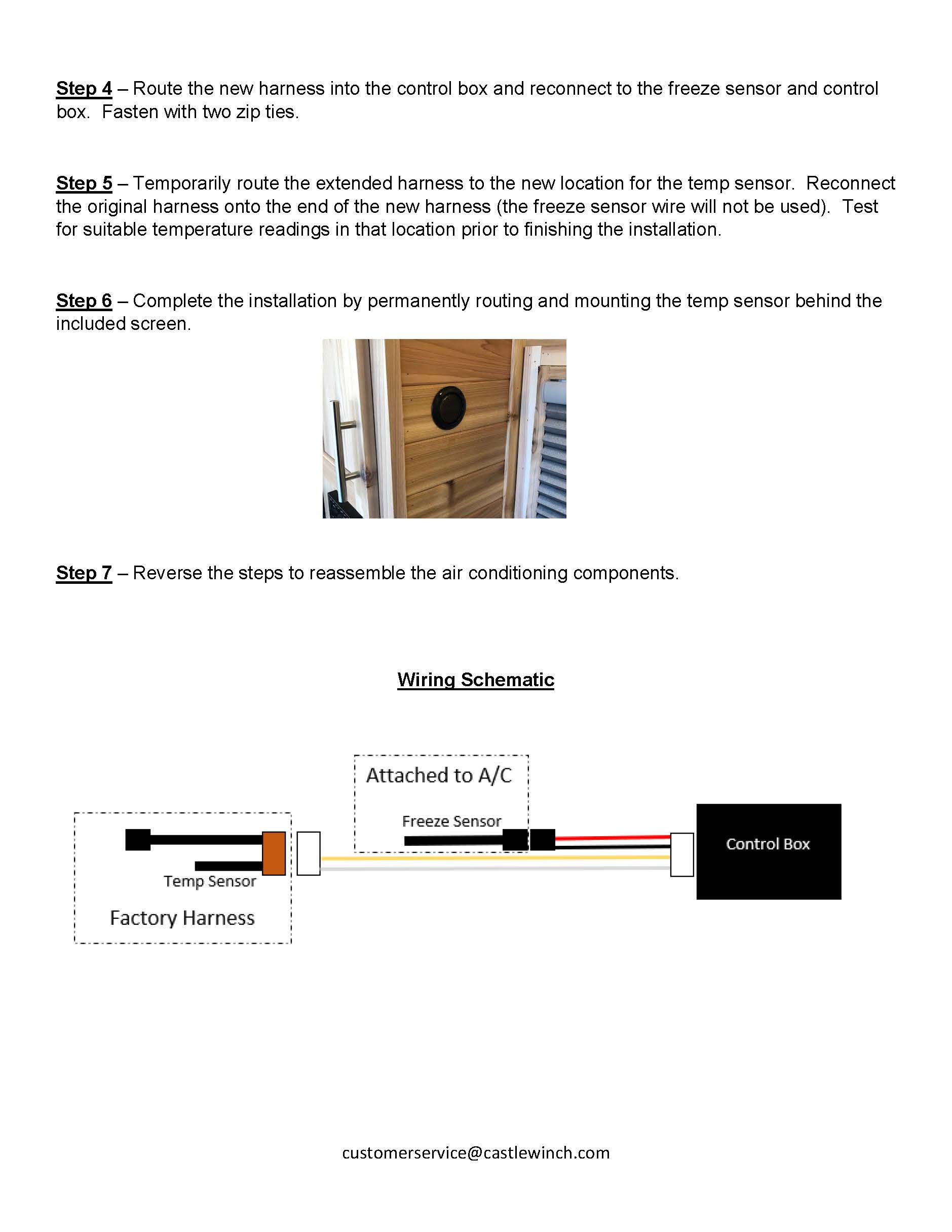 Tsrk Installation Manual Page 2 Castle Winch Llc