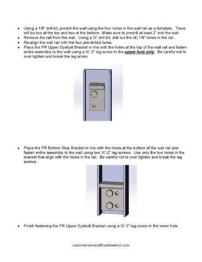 DIY Installation Manual - Castle Winch, LLC